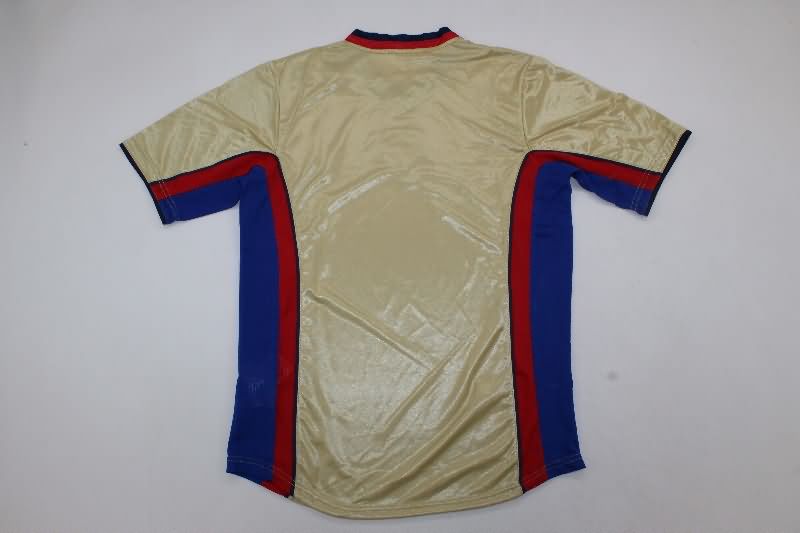 Thailand Quality(AAA) 1998/2001 Barcelona Away Retro Soccer Jersey