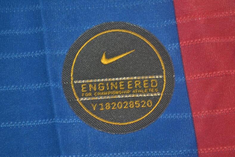 Thailand Quality(AAA) 1998/99 Barcelona Home Retro Soccer Jersey(Player)