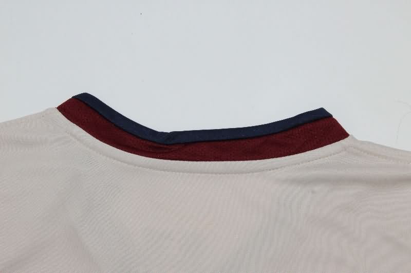 Thailand Quality(AAA) 1999/2000 Barcelona Away Long Sleeve Retro Soccer Jersey