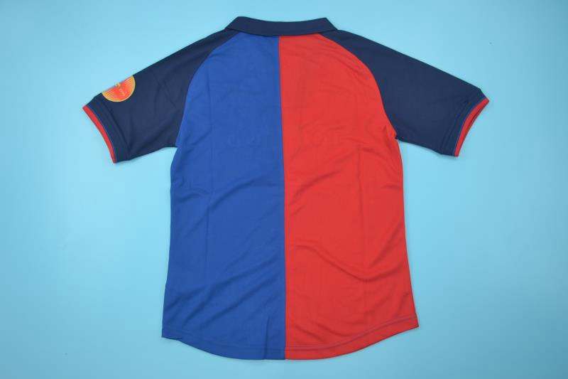 Thailand Quality(AAA) 1999/00 Barcelona Home Retro Soccer Jersey