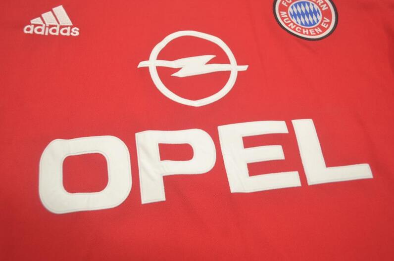 Thailand Quality(AAA) 2000/01 Bayern Munich Home Retro Soccer Jersey