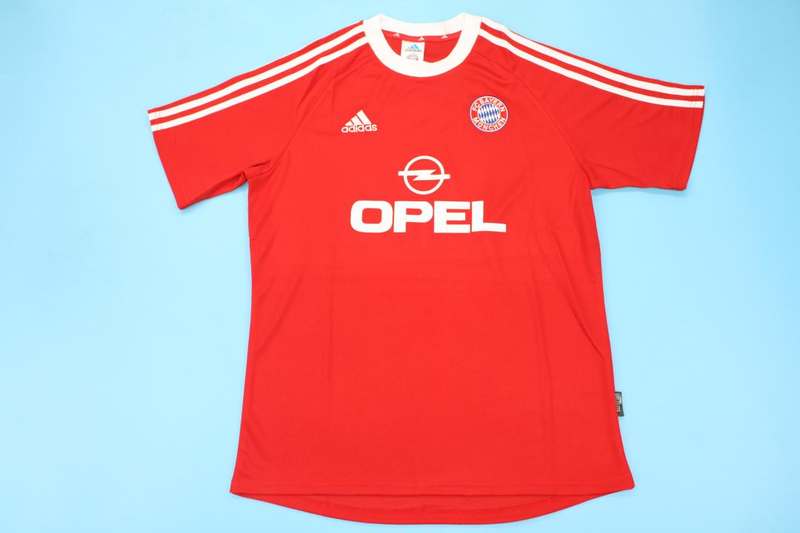 Thailand Quality(AAA) 2001/02 Bayern Munich Home Retro Soccer Jersey