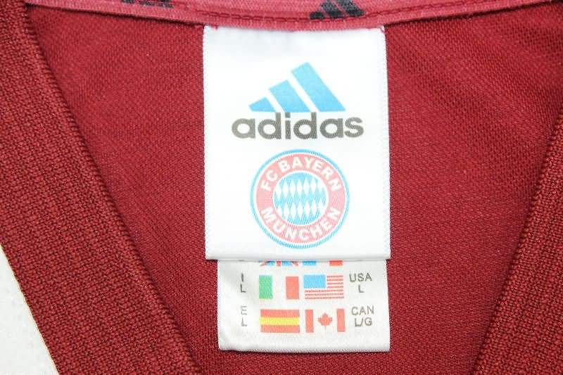 Thailand Quality(AAA) 2001/02 Bayern Munich Home Retro Soccer Jersey