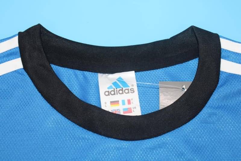 Thailand Quality(AAA) 2002/03 Bayern Munich Goalkeeper Black Blue Long Retro Soccer Jersey