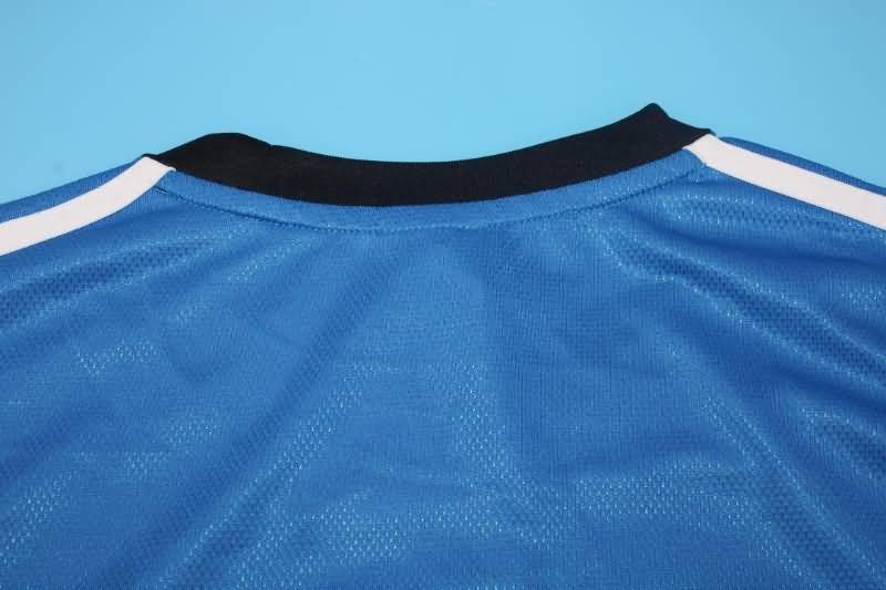 Thailand Quality(AAA) 2002/03 Bayern Munich Goalkeeper Black Blue Long Retro Soccer Jersey