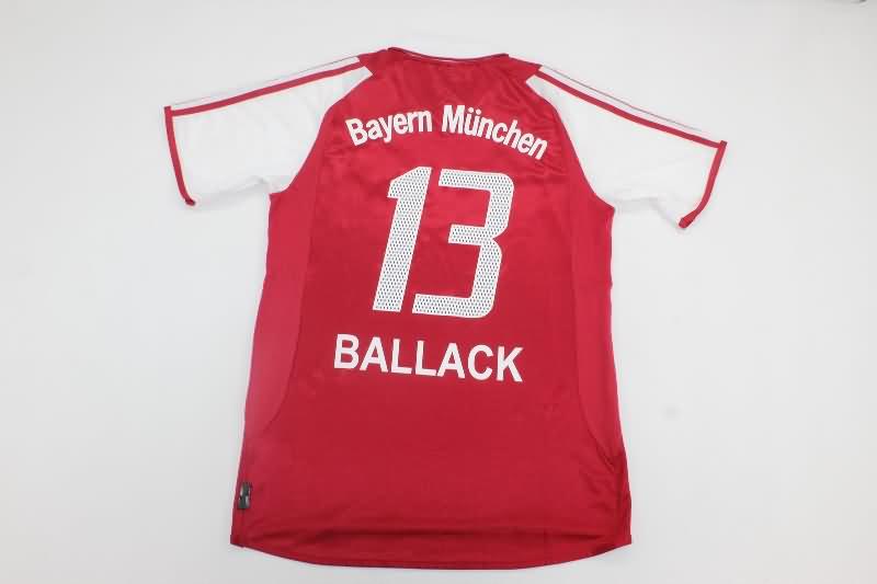 Thailand Quality(AAA) 2003/2004 Bayern Munich Home Retro Soccer Jersey