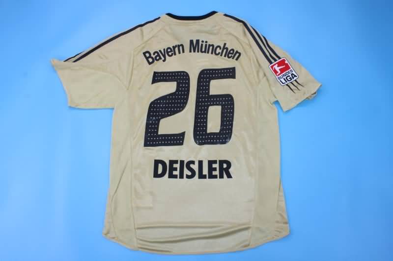 Thailand Quality(AAA) 2004/05 Bayern Munich Away Retro Soccer Jersey