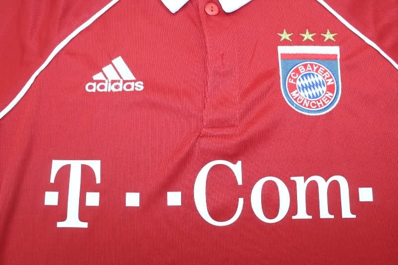 Thailand Quality(AAA) 2005/07 Bayern Munich Home Retro Soccer Jersey