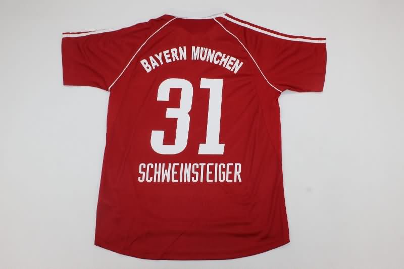 Thailand Quality(AAA) 2005/07 Bayern Munich Home Retro Soccer Jersey