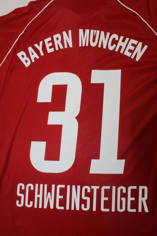 Thailand Quality(AAA) 2005/07 Bayern Munich Home Retro Soccer Jersey