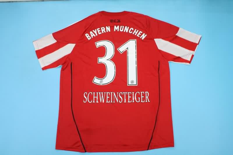 Thailand Quality(AAA) 2010/11 Bayern Munich Home Retro Soccer Jersey