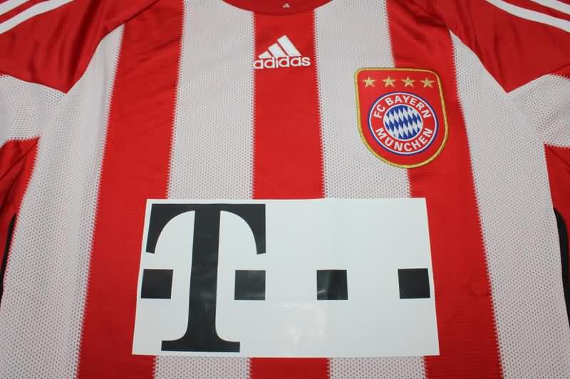 Thailand Quality(AAA) 2010/11 Bayern Munich Home Retro Soccer Jersey(L/S)