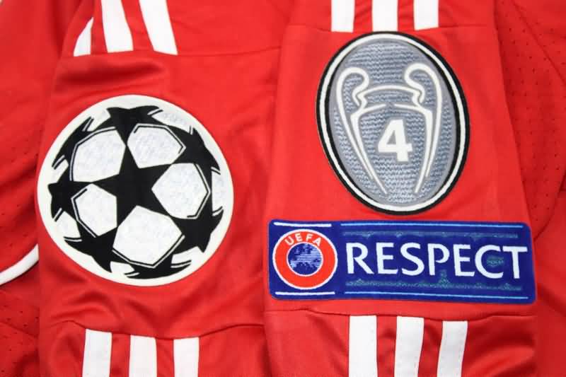 Thailand Quality(AAA) 2012/13 Bayern Munich Home Retro Soccer Jersey(L/S)