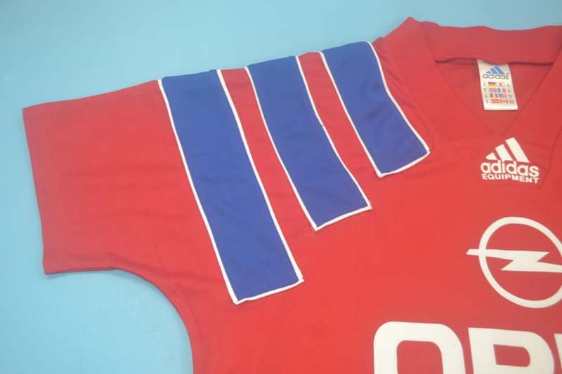 Thailand Quality(AAA) 1991/93 Bayern Munich Home Retro Soccer Jersey