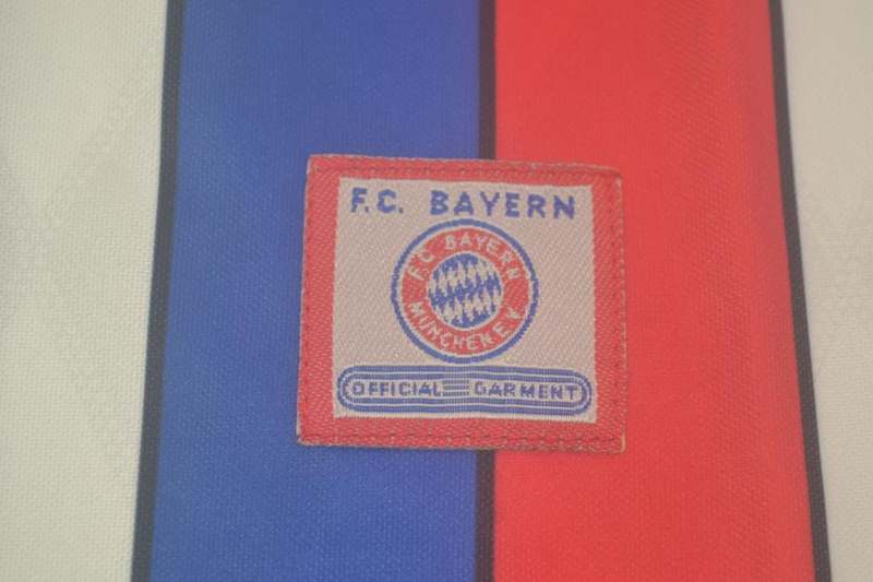 Thailand Quality(AAA) 1995/96 Bayern Munich Away Retro Soccer Jersey