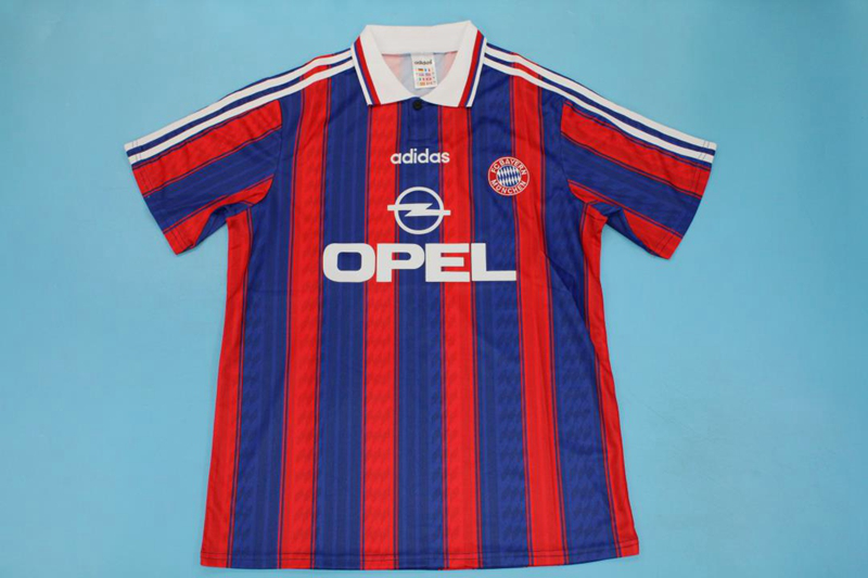 Thailand Quality(AAA) 1995/97 Bayern Munich Home Retro Soccer Jersey