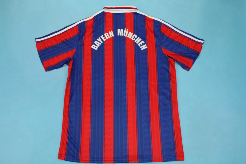 Thailand Quality(AAA) 1995/97 Bayern Munich Home Retro Soccer Jersey