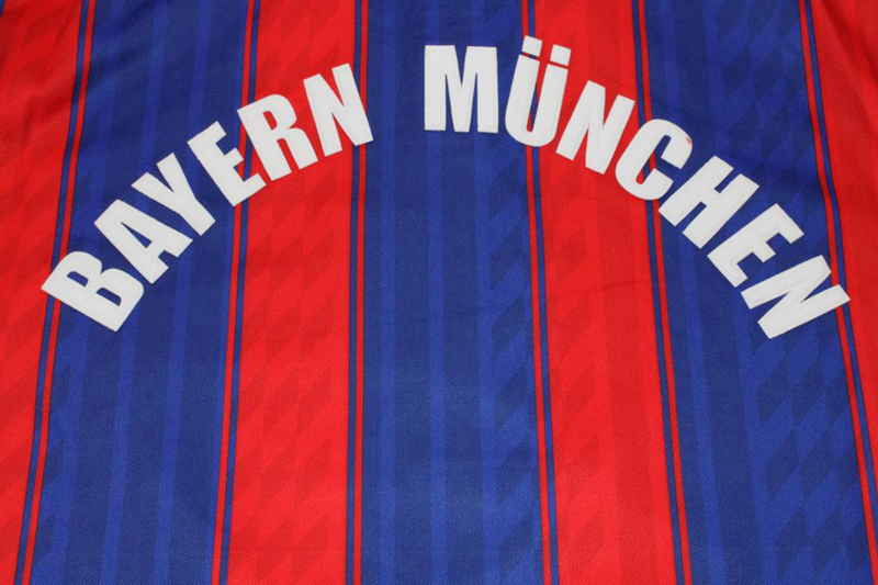 Thailand Quality(AAA) 1995/97 Bayern Munich Home Retro Soccer Jersey