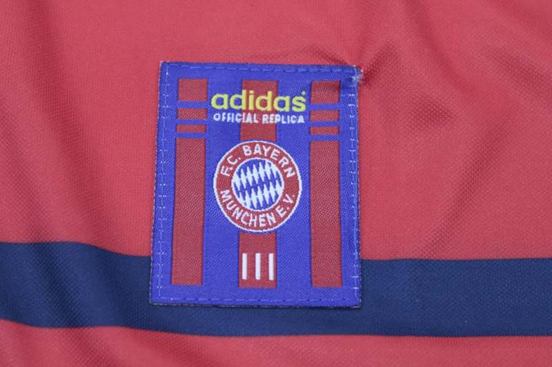 Thailand Quality(AAA) 1998/01 Bayern Munich Away Retro Soccer Jersey