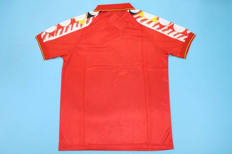 Thailand Quality(AAA) 1995 Belgium Home Retro Soccer Jersey