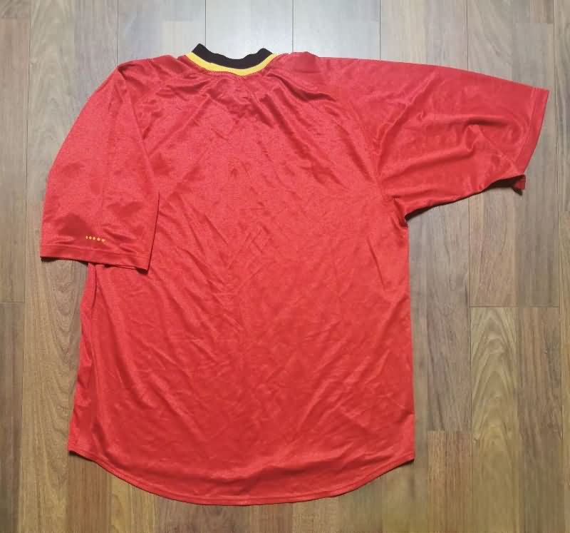 Thailand Quality(AAA) 2000 Belgium Home Retro Soccer Jersey