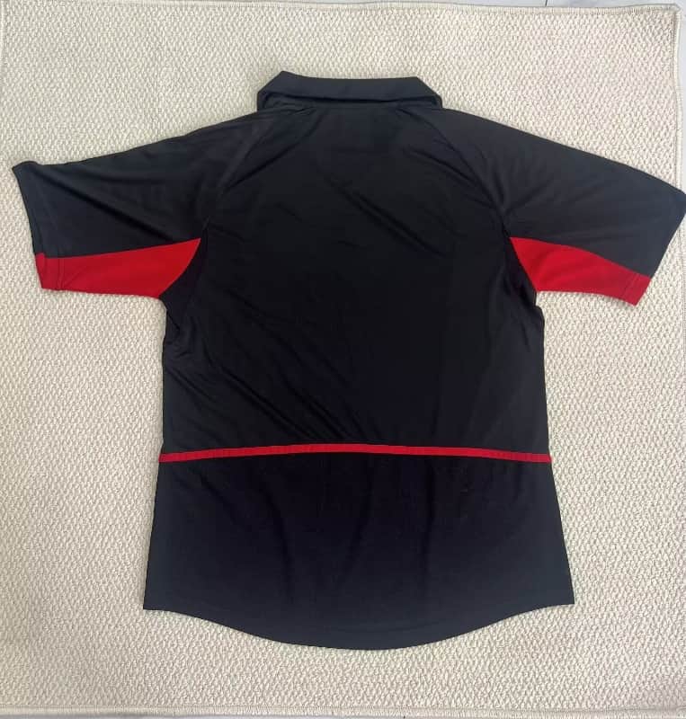 Thailand Quality(AAA) 2002 Belgium Away Retro Soccer Jersey