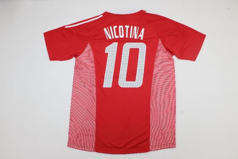 Thailand Quality(AAA) 2002/03 Benfica Home Retro Soccer Jersey