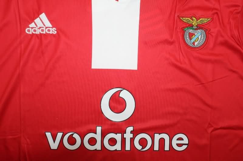 Thailand Quality(AAA) 2004/05 Benfica Home Retro Soccer Jersey