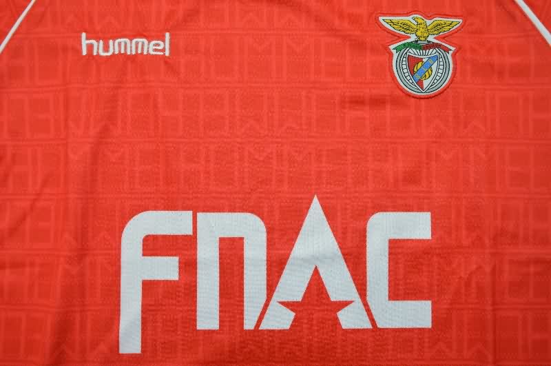 Thailand Quality(AAA) 1990/91 Benfica Home Retro Soccer Jersey