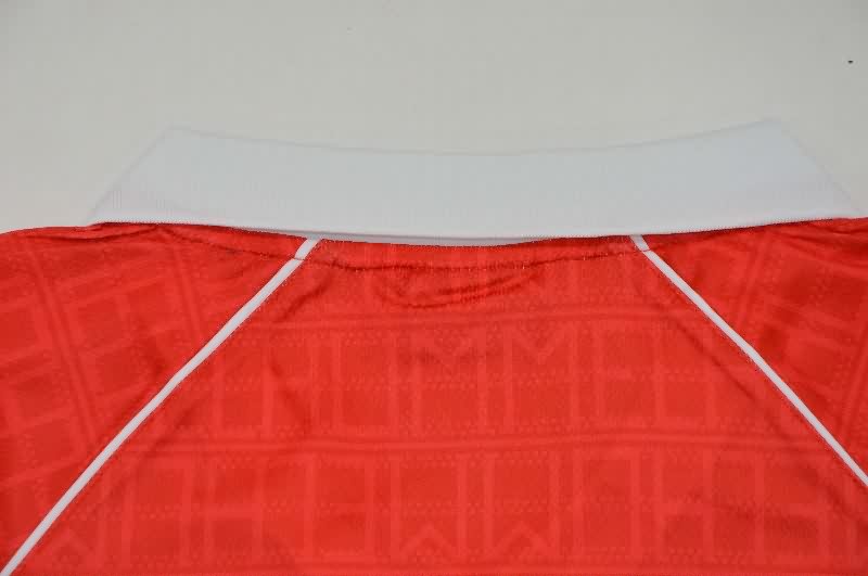 Thailand Quality(AAA) 1990/91 Benfica Home Retro Soccer Jersey