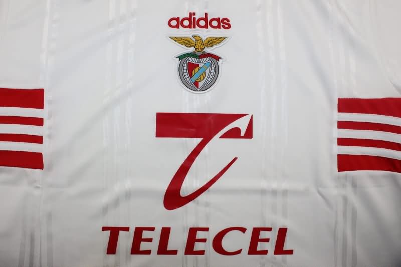 Thailand Quality(AAA) 1997/98 Benfica Away Retro Soccer Jersey