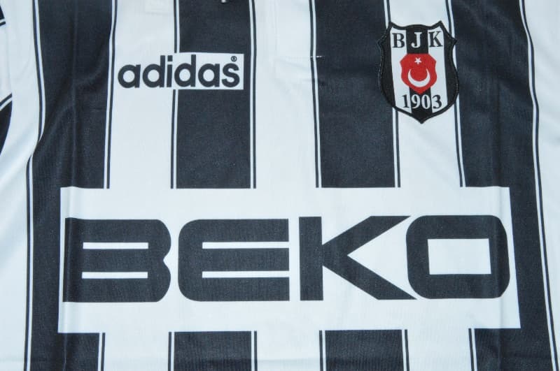 Thailand Quality(AAA) 1996/97 Besiktas Away Retro Soccer Jersey