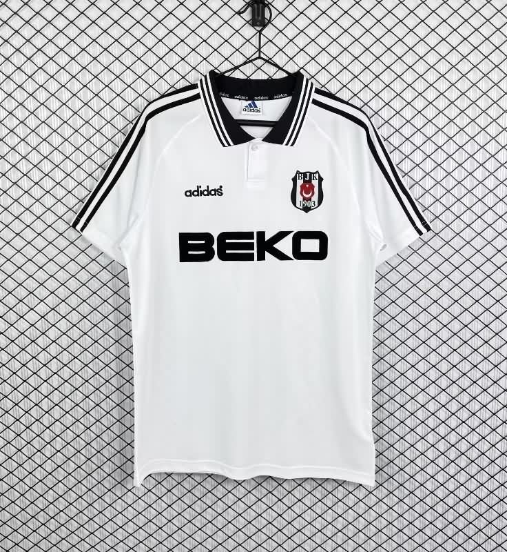 Thailand Quality(AAA) 1996/97 Besiktas Home Retro Soccer Jersey