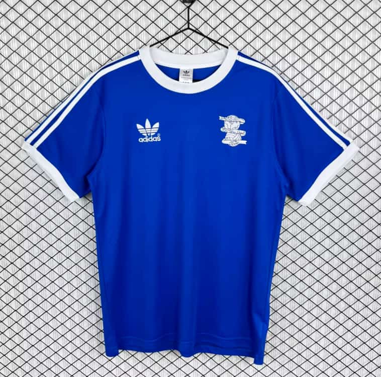 Thailand Quality(AAA) 1977/80 Birmingham City Home Retro Soccer Jersey