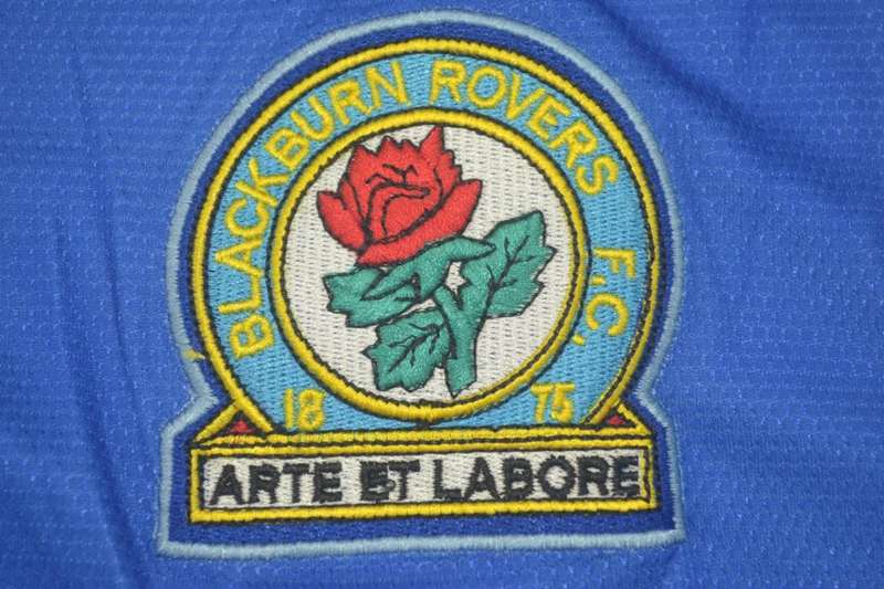 Thailand Quality(AAA) 1994/95 Blackburn Home Retro Soccer Jersey