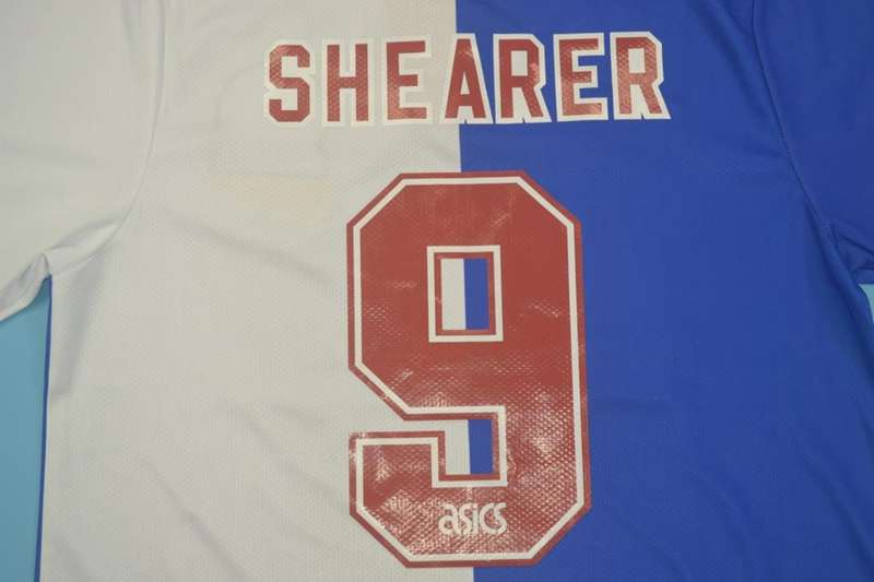 Thailand Quality(AAA) 1994/95 Blackburn Home Retro Soccer Jersey