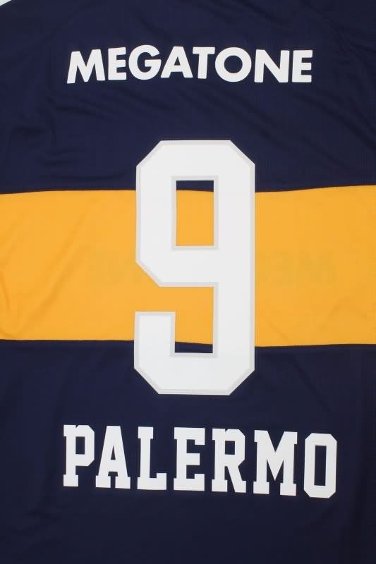 Thailand Quality(AAA) 2006/07 Boca Juniors Home Retro Soccer Jersey