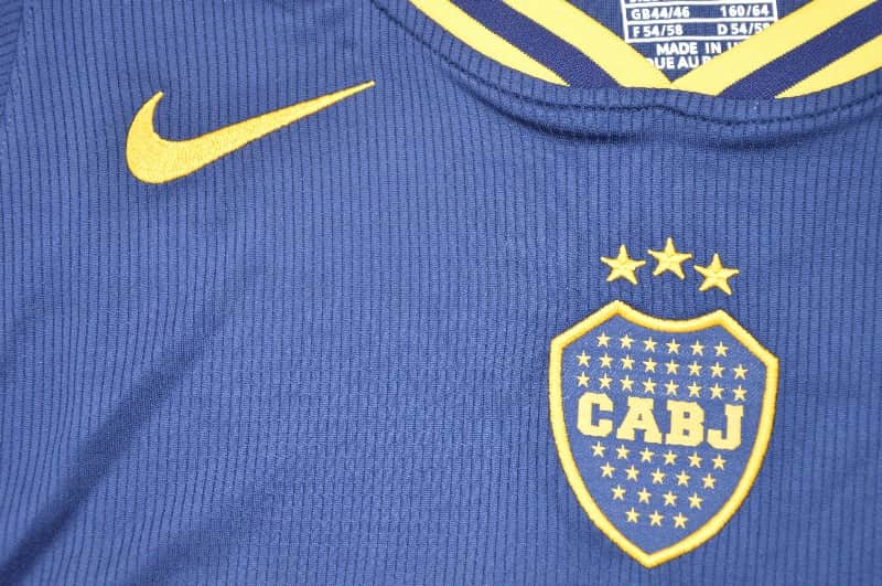 Thailand Quality(AAA) 2006/07 Boca Juniors Home Retro Long Sleeve Soccer Jersey