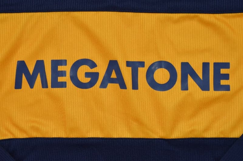 Thailand Quality(AAA) 2006/07 Boca Juniors Home Retro Long Sleeve Soccer Jersey