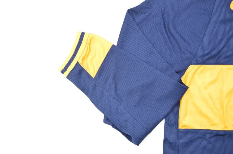 Thailand Quality(AAA) 2006/07 Boca Juniors Home Retro Long Sleeve Soccer Jersey