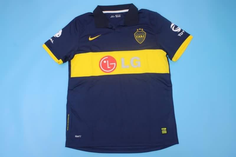 Thailand Quality(AAA) 2009/10 Boca Juniors Home Retro Soccer Jersey