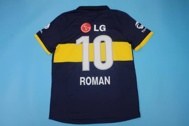 Thailand Quality(AAA) 2009/10 Boca Juniors Home Retro Soccer Jersey