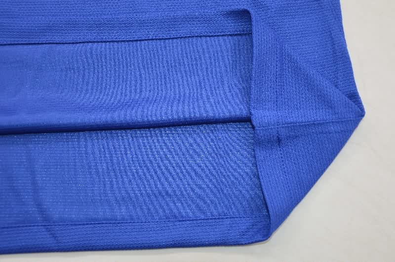 Thailand Quality(AAA) 2011/12 Boca Juniors Home Long Sleeve Retro Soccer Jersey