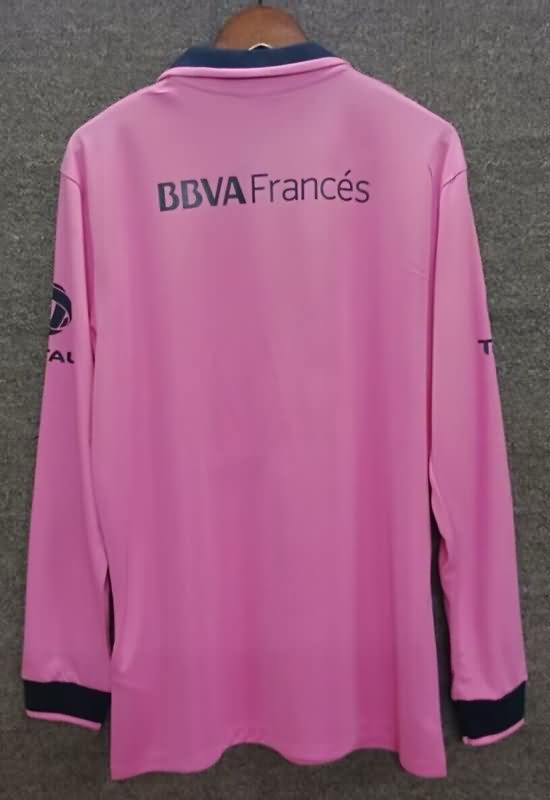 Thailand Quality(AAA) 2013/14 Boca Juniors Away Retro Long Sleeve Soccer Jersey