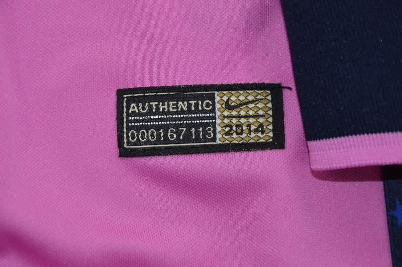 Thailand Quality(AAA) 2013/14 Boca Juniors Away Retro Long Sleeve Soccer Jersey