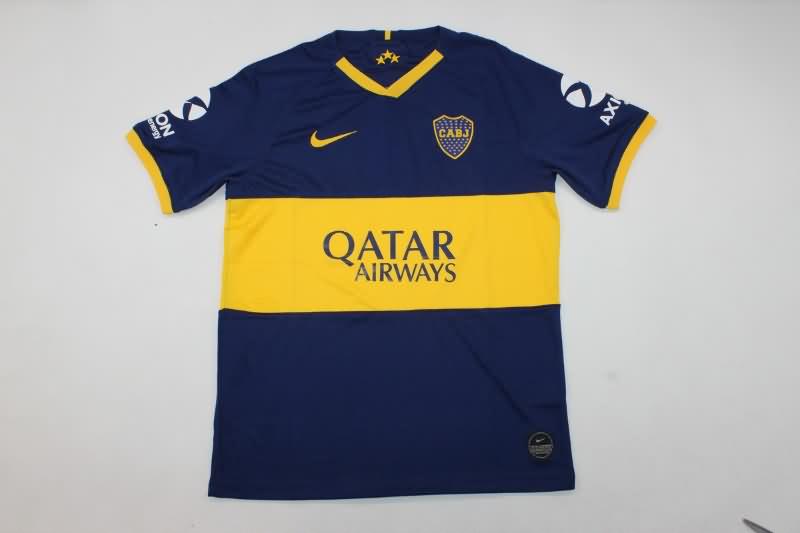 Thailand Quality(AAA) 2019/20 Boca Juniors Home Retro Soccer Jersey