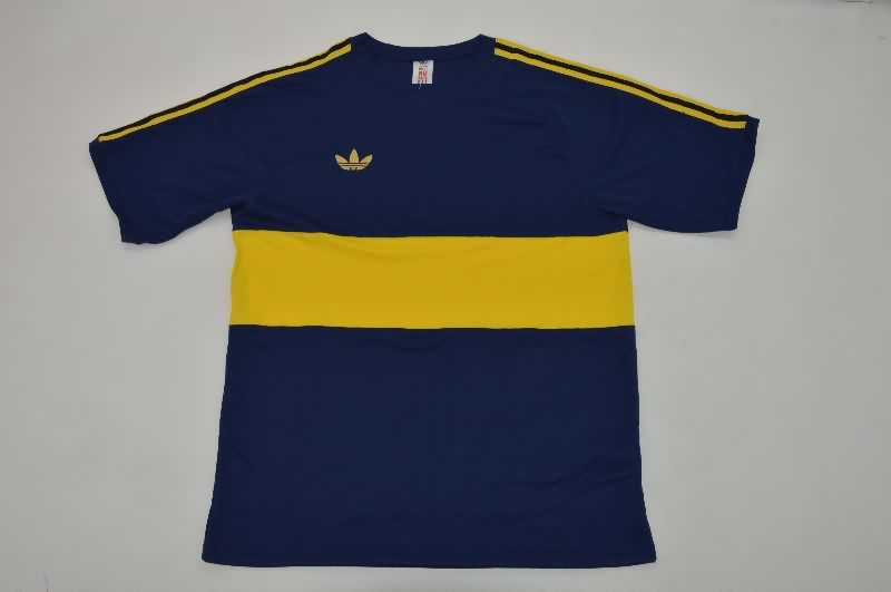 Thailand Quality(AAA) 1980 Boca Juniors Home Retro Soccer Jersey