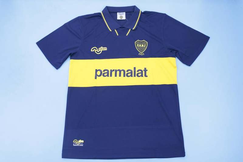 Thailand Quality(AAA) 1994 Boca Juniors Home Retro Soccer Jersey