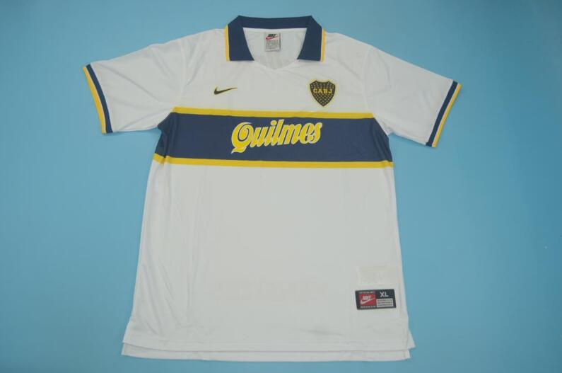 Thailand Quality(AAA) 1997 Boca Juniors Away Retro Soccer Jersey