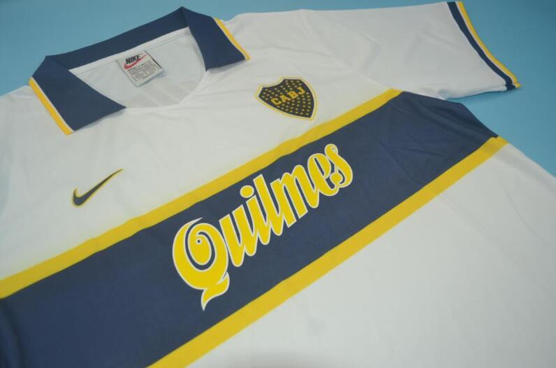 Thailand Quality(AAA) 1997 Boca Juniors Away Retro Soccer Jersey